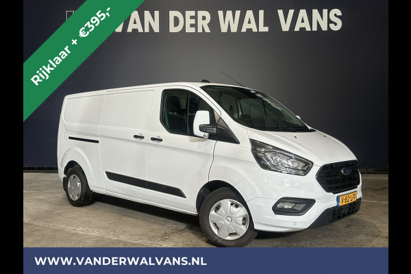 Ford Transit Custom 2.0 TDCI 131pk Automaat L2H1 Euro6 *Rijklaar Direct Rijden* Airco | Camera | Navigatie | LED | Trekhaak Apple Carplay, Android Auto, Cruisecontrol, Parkeersensoren, Verwarmde voorruit, Bijrijdersbank