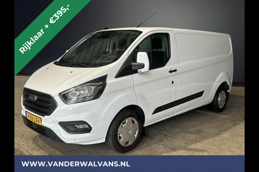Ford Transit Custom 2.0 TDCI 131pk Automaat L2H1 Euro6 *Rijklaar Direct Rijden* Airco | Camera | Navigatie | LED | Trekhaak Apple Carplay, Android Auto, Cruisecontrol, Parkeersensoren, Verwarmde voorruit, Bijrijdersbank