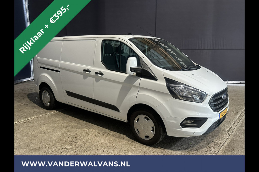 Ford Transit Custom 2.0 TDCI 131pk Automaat L2H1 Euro6 *Rijklaar Direct Rijden* Airco | Camera | Navigatie | LED | Trekhaak Apple Carplay, Android Auto, Cruisecontrol, Parkeersensoren, Verwarmde voorruit, Bijrijdersbank