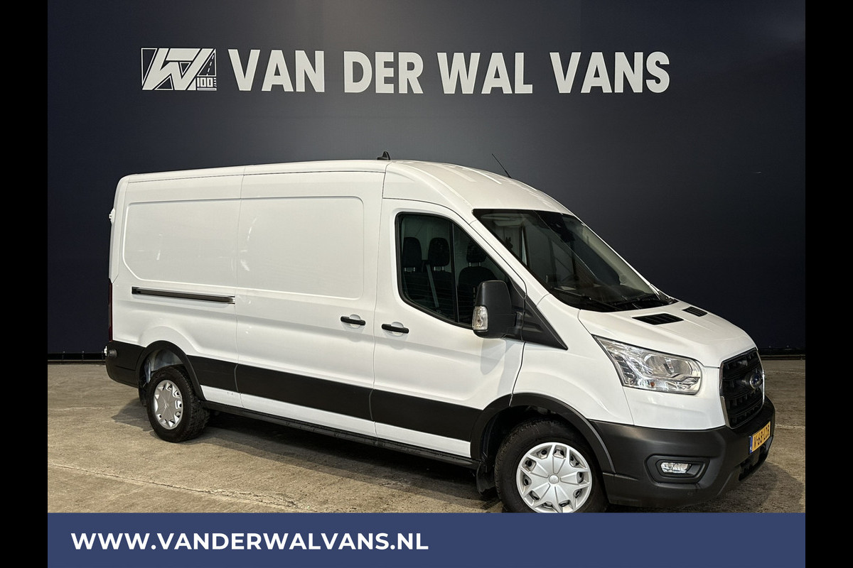 Ford Transit 2.0 TDCI 130pk L3H2 Euro6 Airco | Camera | Navigatie | Apple Carplay | Android Auto Cruisecontrol, Stoelverwarming, Parkeersensoren, Verwarmde voorruit, Bijrijdersbank
