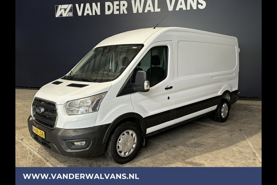 Ford Transit 2.0 TDCI 130pk L3H2 Euro6 Airco | Camera | Navigatie | Apple Carplay | Android Auto Cruisecontrol, Stoelverwarming, Parkeersensoren, Verwarmde voorruit, Bijrijdersbank