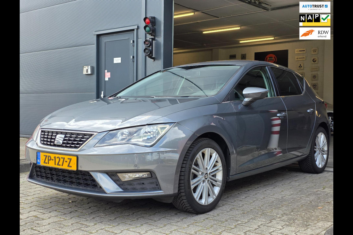 Seat Leon 1.4 EcoTSI Xcellence / CARPLAY / KEYLESS / SFEERVERL. / P.SENSOR V+A / CRUISE / ALL-SEASON / ISOFIX / RESERVEB. / 6-BAK!