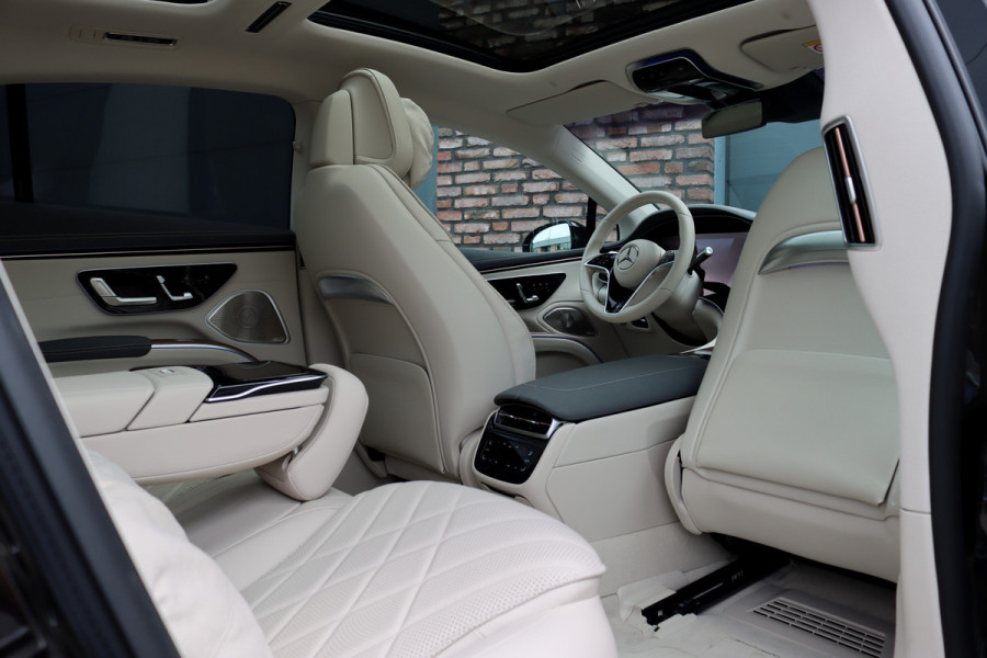 Mercedes-Benz EQS 450+ AMG Exclusive Line 118 kWh | Facelift | ex btw €78.500,- | Hyperscreen | Achterasbesturing | Airmatic | Distronic+ | Chauffeurspakket | MBUX Tablet | Massage | Burmester | Nappa Leder | HUD |