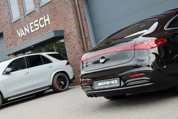 Mercedes-Benz EQS 450+ AMG Exclusive Line 118 kWh | Facelift | ex btw €78.500,- | Hyperscreen | Achterasbesturing | Airmatic | Distronic+ | Chauffeurspakket | MBUX Tablet | Massage | Burmester | Nappa Leder | HUD |
