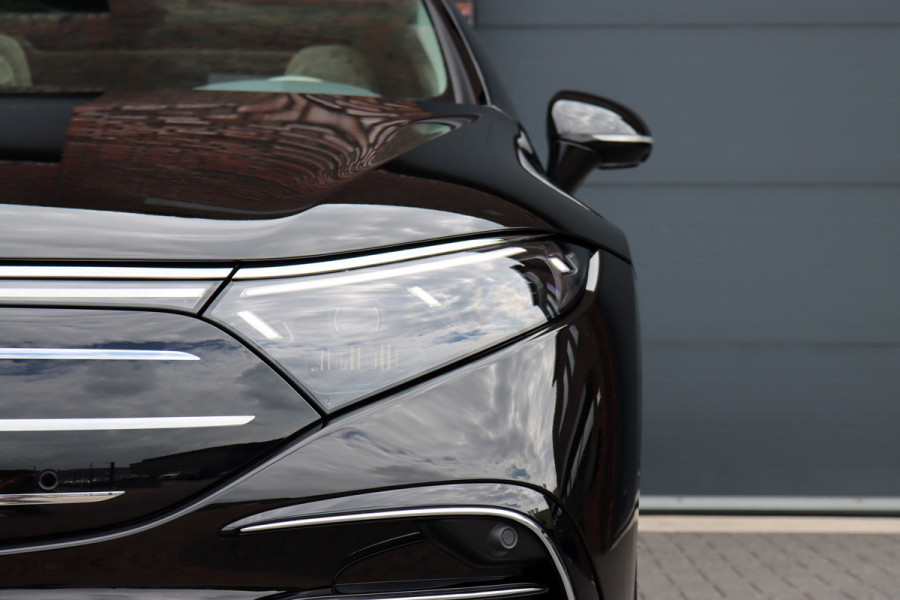 Mercedes-Benz EQS 450+ AMG Exclusive Line 118 kWh | Facelift | ex btw €78.500,- | Hyperscreen | Achterasbesturing | Airmatic | Distronic+ | Chauffeurspakket | MBUX Tablet | Massage | Burmester | Nappa Leder | HUD |
