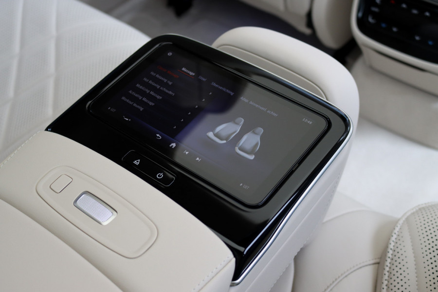 Mercedes-Benz EQS 450+ AMG Exclusive Line 118 kWh | Facelift | ex btw €78.500,- | Hyperscreen | Achterasbesturing | Airmatic | Distronic+ | Chauffeurspakket | MBUX Tablet | Massage | Burmester | Nappa Leder | HUD |