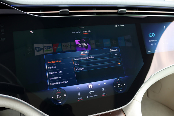 Mercedes-Benz EQS 450+ AMG Exclusive Line 118 kWh | Facelift | ex btw €78.500,- | Hyperscreen | Achterasbesturing | Airmatic | Distronic+ | Chauffeurspakket | MBUX Tablet | Massage | Burmester | Nappa Leder | HUD |