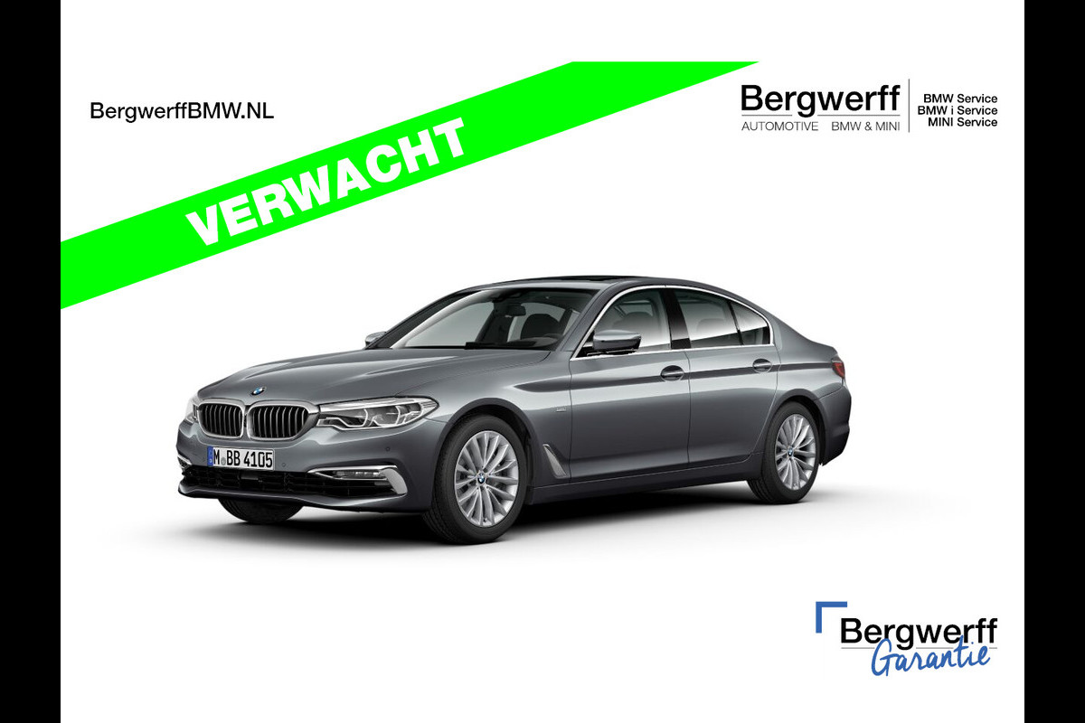 BMW 5 Serie 540i Luxury Line - Dak - Adaptive Drive - Head-Up - ACC - Standkachel - Harman Kardon BMW 5 Serie 540i Luxury Line - Dak - Adaptive Drive - Head-Up - ACC - Standkachel - Harman Kardon