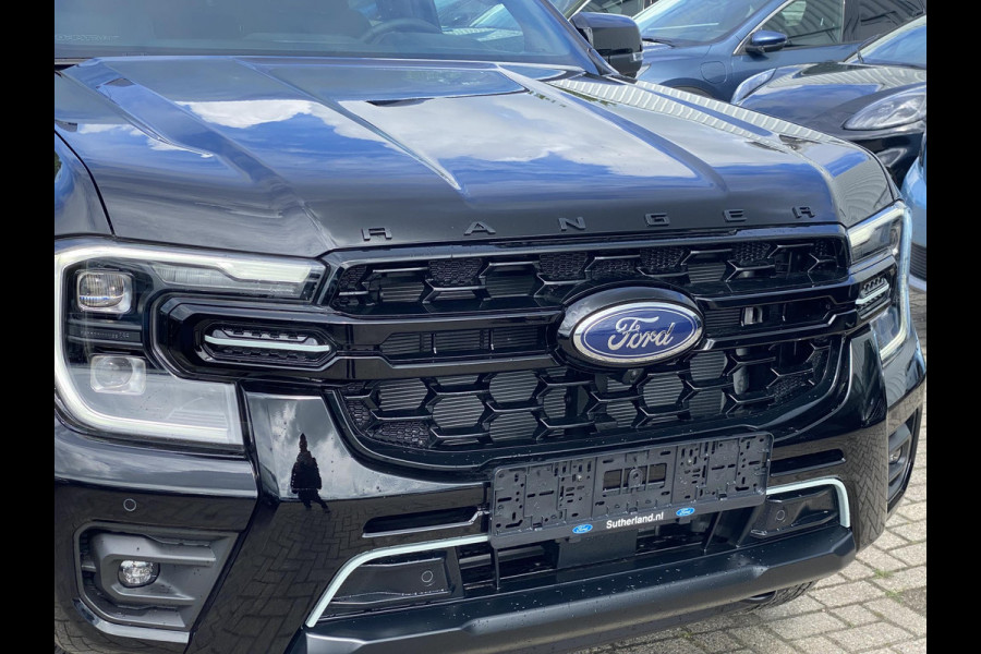 Ford Ranger 2.3 PHEV Stormtrak Double Cab 281pk | 5 persoons! | Technology Pack Plus Trailer | Cargo Area Pack | Power Rollertop | Prijs excl. BTW incl. BPM | laadkabel mode 3 16A