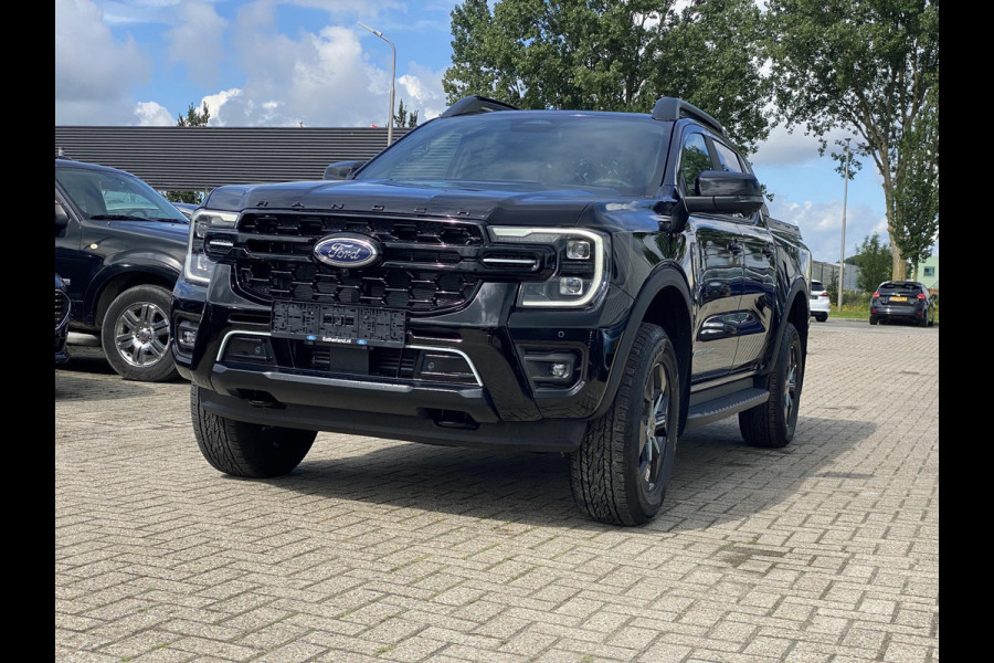 Ford Ranger 2.3 PHEV Stormtrak Double Cab 281pk | 5 persoons! | Technology Pack Plus Trailer | Cargo Area Pack | Power Rollertop | Prijs excl. BTW incl. BPM | laadkabel mode 3 16A