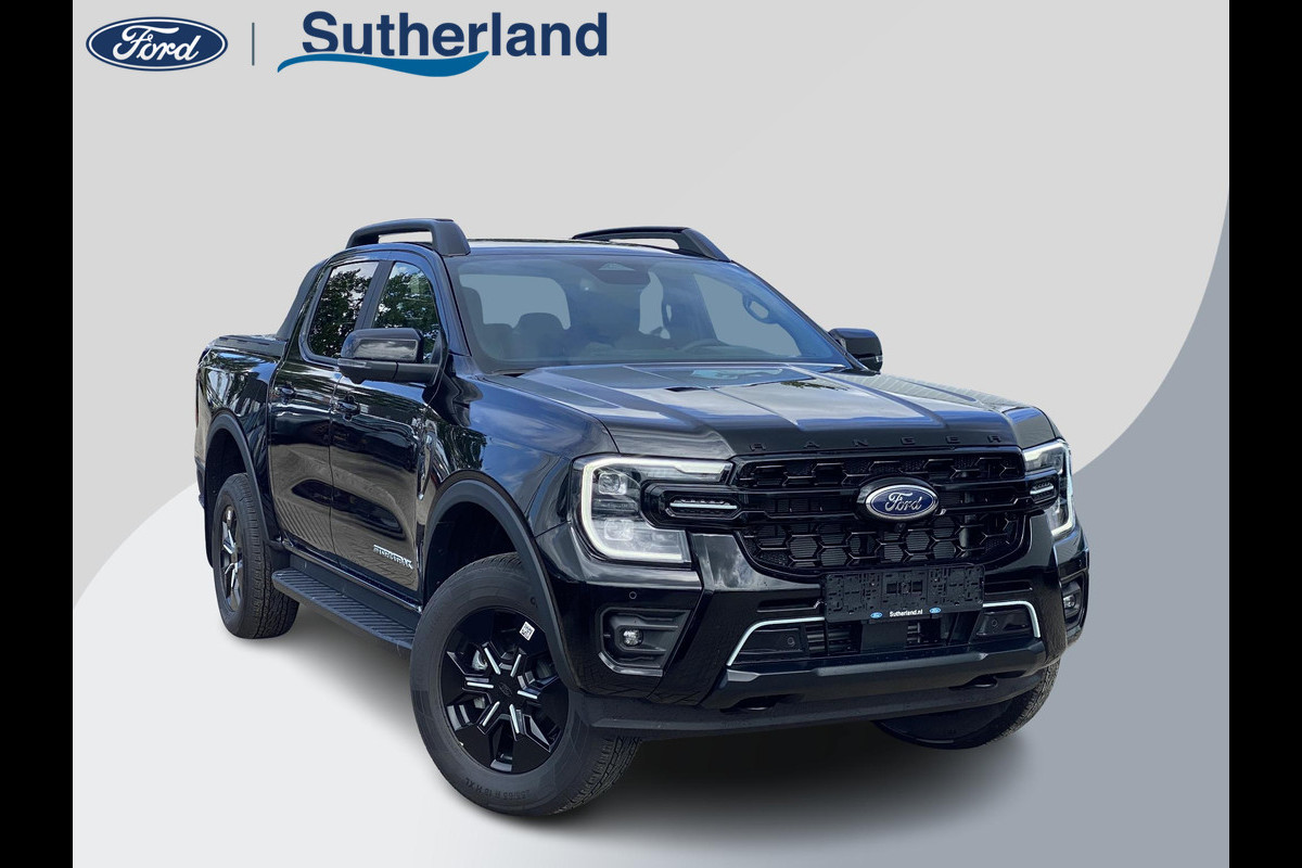 Ford Ranger 2.3 PHEV Stormtrak Double Cab 281pk | 5 persoons! | Technology Pack Plus Trailer | Cargo Area Pack | Power Rollertop | Prijs excl. BTW incl. BPM | laadkabel mode 3 16A