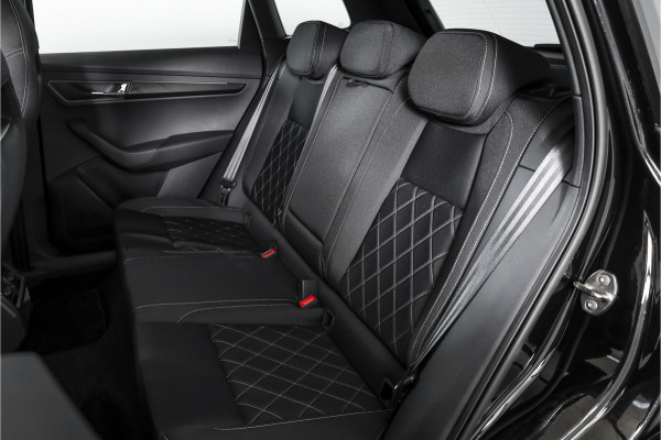 Škoda Karoq 1.5 TSI 150 PK ACT Sportline Business - Automaat | S/K-Panodak | Columbus pakket | Dig. Cockpit | Adapt. Cruise | Elek. Klep | Stuur-+Stoelverw. | Camera | NAV+App. Connect | ECC | LED | LM 19" | 3500