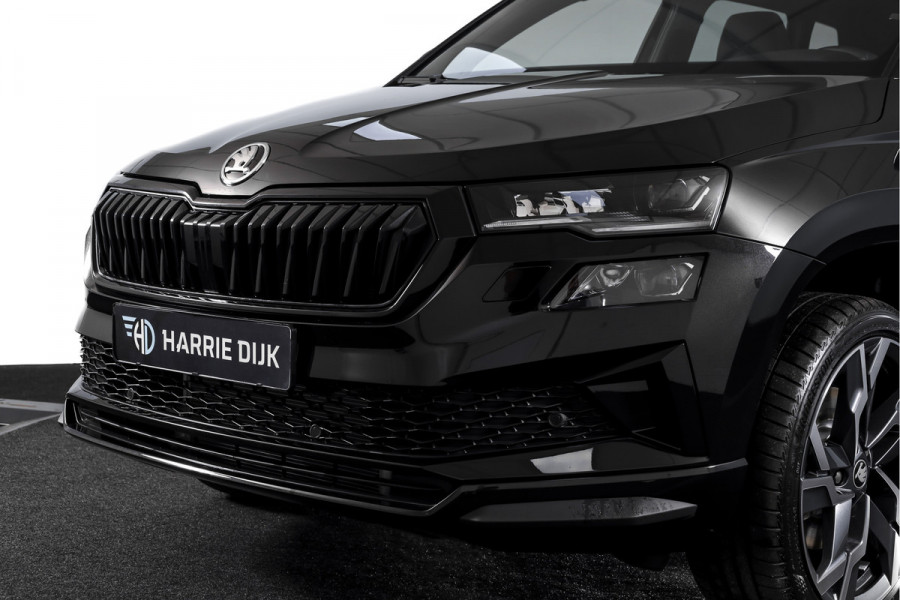 Škoda Karoq 1.5 TSI 150 PK ACT Sportline Business - Automaat | S/K-Panodak | Columbus pakket | Dig. Cockpit | Adapt. Cruise | Elek. Klep | Stuur-+Stoelverw. | Camera | NAV+App. Connect | ECC | LED | LM 19" | 3500