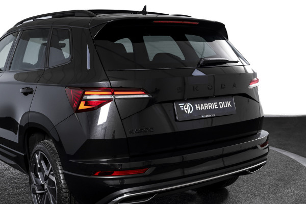 Škoda Karoq 1.5 TSI 150 PK ACT Sportline Business - Automaat | S/K-Panodak | Columbus pakket | Dig. Cockpit | Adapt. Cruise | Elek. Klep | Stuur-+Stoelverw. | Camera | NAV+App. Connect | ECC | LED | LM 19" | 3500