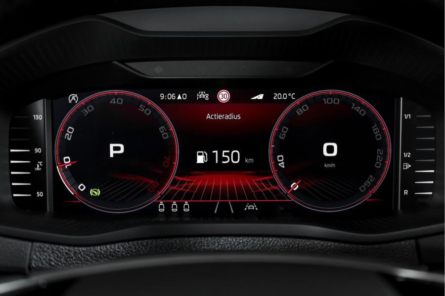 Škoda Karoq 1.5 TSI 150 PK ACT Sportline Business - Automaat | S/K-Panodak | Columbus pakket | Dig. Cockpit | Adapt. Cruise | Elek. Klep | Stuur-+Stoelverw. | Camera | NAV+App. Connect | ECC | LED | LM 19" | 3545