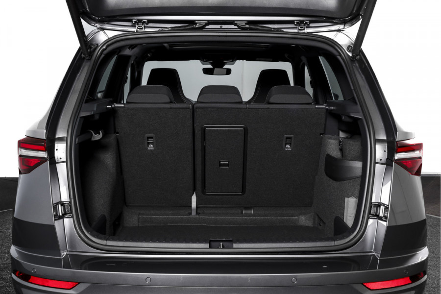 Škoda Karoq 1.5 TSI 150 PK ACT Sportline Business - Automaat | S/K-Panodak | Columbus pakket | Dig. Cockpit | Adapt. Cruise | Elek. Klep | Stuur-+Stoelverw. | Camera | NAV+App. Connect | ECC | LED | LM 19" | 3545