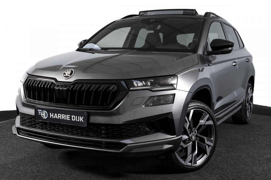 Škoda Karoq 1.5 TSI 150 PK ACT Sportline Business - Automaat | S/K-Panodak | Columbus pakket | Dig. Cockpit | Adapt. Cruise | Elek. Klep | Stuur-+Stoelverw. | Camera | NAV+App. Connect | ECC | LED | LM 19" | 3545