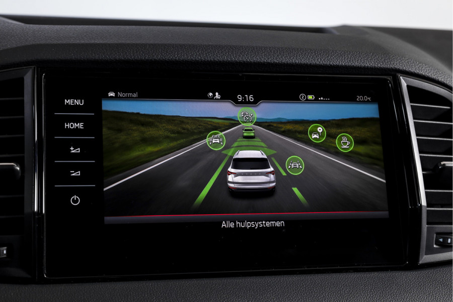 Škoda Karoq 1.5 TSI 150 PK ACT Sportline Business - Automaat | S/K-Panodak | Columbus pakket | Dig. Cockpit | Adapt. Cruise | Elek. Klep | Stuur-+Stoelverw. | Camera | NAV+App. Connect | ECC | LED | LM 19" | 3545