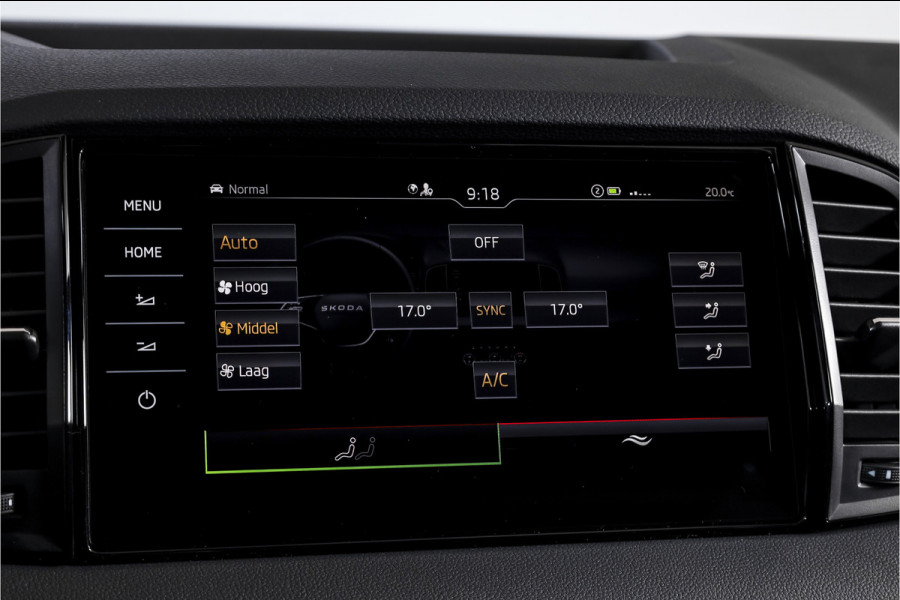 Škoda Karoq 1.5 TSI 150 PK ACT Sportline Business - Automaat | S/K-Panodak | Columbus pakket | Dig. Cockpit | Adapt. Cruise | Elek. Klep | Stuur-+Stoelverw. | Camera | NAV+App. Connect | ECC | LED | LM 19" | 3545