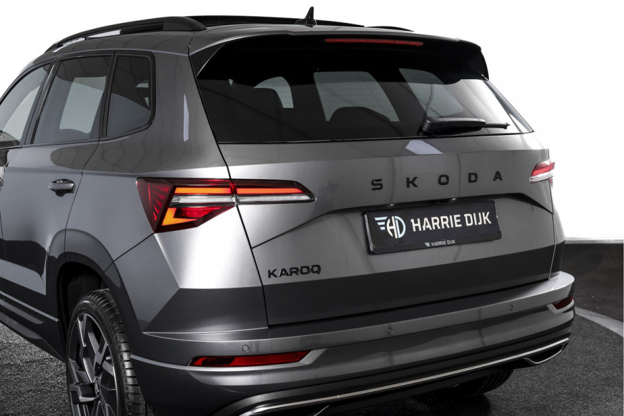 Škoda Karoq 1.5 TSI 150 PK ACT Sportline Business - Automaat | S/K-Panodak | Columbus pakket | Dig. Cockpit | Adapt. Cruise | Elek. Klep | Stuur-+Stoelverw. | Camera | NAV+App. Connect | ECC | LED | LM 19" | 3545