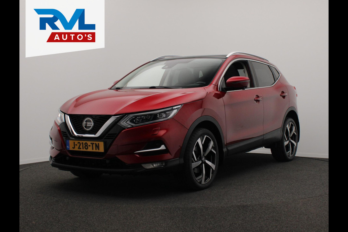 Nissan QASHQAI 1.3 DIG-T Tekna Pano/dak Leder Rondomzicht/Camera Nissan QASHQAI 1.3 DIG-T Tekna Pano/dak Leder Rondomzicht/Camera