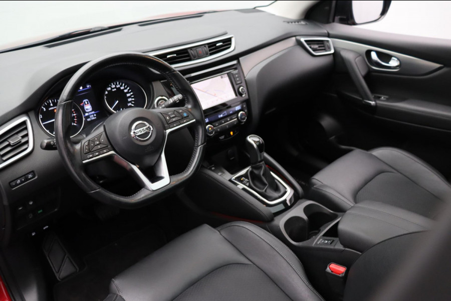 Nissan QASHQAI 1.3 DIG-T Tekna Pano/dak Leder Rondomzicht/Camera