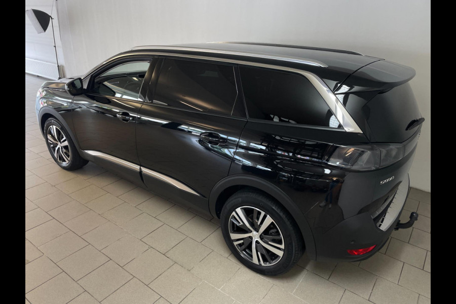 Peugeot 5008 1.2 PureTech Blue Lease Allure 7 pers AIRCO NAVI CRUISE APPLE CARPLAY LEER STOELVERW KEYLESS VELGEN NIEUWSTAAT