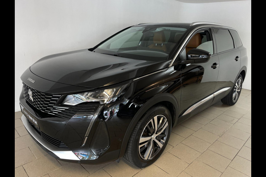 Peugeot 5008 1.2 PureTech Blue Lease Allure 7 pers AIRCO NAVI CRUISE APPLE CARPLAY LEER STOELVERW KEYLESS VELGEN NIEUWSTAAT