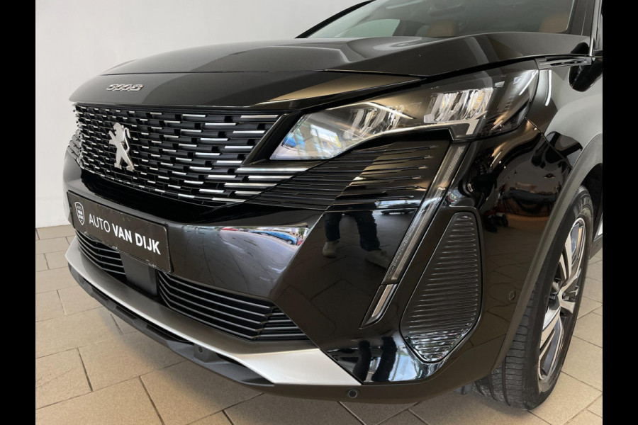 Peugeot 5008 1.2 PureTech Blue Lease Allure 7 pers AIRCO NAVI CRUISE APPLE CARPLAY LEER STOELVERW KEYLESS VELGEN NIEUWSTAAT