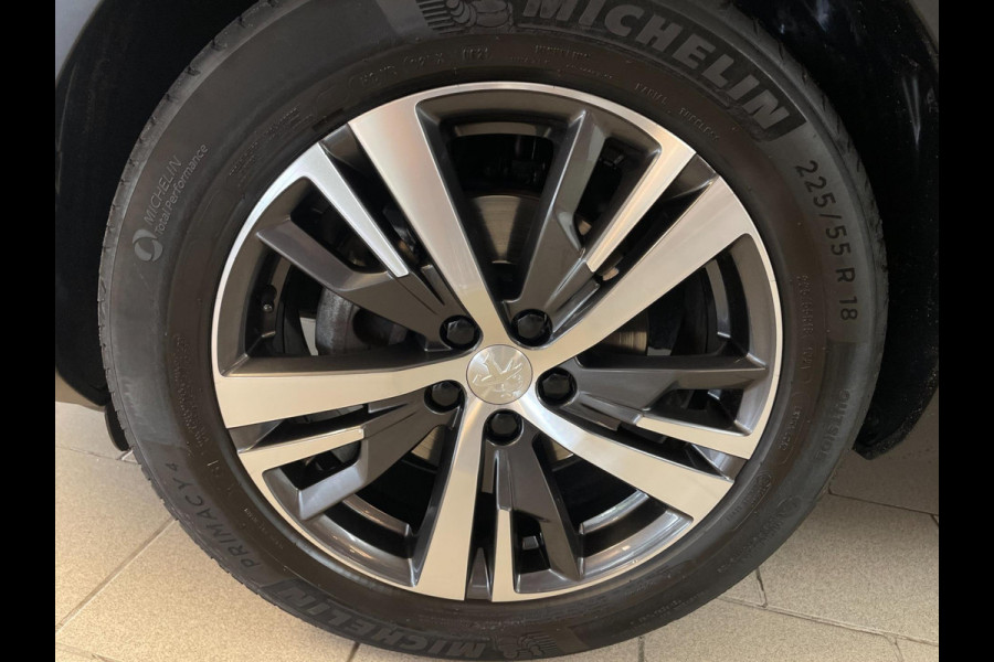 Peugeot 5008 1.2 PureTech Blue Lease Allure 7 pers AIRCO NAVI CRUISE APPLE CARPLAY LEER STOELVERW KEYLESS VELGEN NIEUWSTAAT