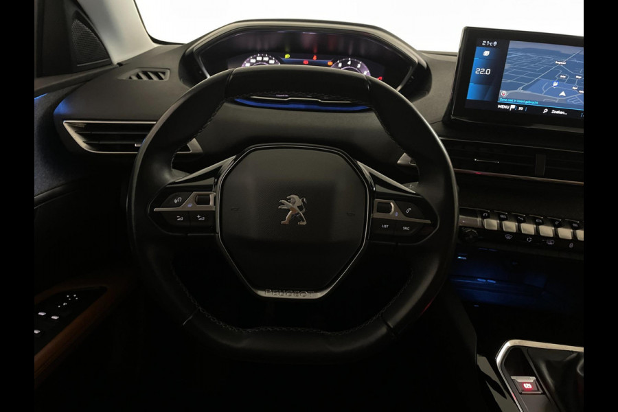 Peugeot 5008 1.2 PureTech Blue Lease Allure 7 pers AIRCO NAVI CRUISE APPLE CARPLAY LEER STOELVERW KEYLESS VELGEN NIEUWSTAAT