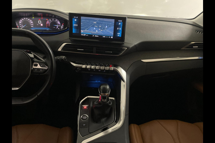 Peugeot 5008 1.2 PureTech Blue Lease Allure 7 pers AIRCO NAVI CRUISE APPLE CARPLAY LEER STOELVERW KEYLESS VELGEN NIEUWSTAAT