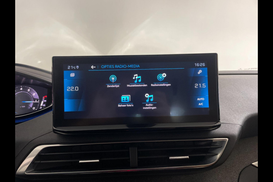 Peugeot 5008 1.2 PureTech Blue Lease Allure 7 pers AIRCO NAVI CRUISE APPLE CARPLAY LEER STOELVERW KEYLESS VELGEN NIEUWSTAAT