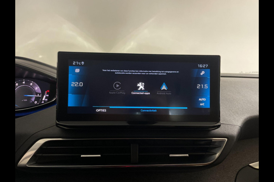 Peugeot 5008 1.2 PureTech Blue Lease Allure 7 pers AIRCO NAVI CRUISE APPLE CARPLAY LEER STOELVERW KEYLESS VELGEN NIEUWSTAAT