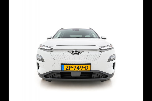 Hyundai Kona EV Premium 64 kWh (INCL-BTW) *FULL-LEATHER | HEAD-UP | FULL-LED | NAVI-FULLMAP | DAB | ADAPTIVE-CRUISE | KRELL-AUDIO | KEYLESS | CAMERA | BLIND-SPOT | LANE-ASSIST | DIGI-COCKPIT | COMFORT-SEATS | 17''ALU*
