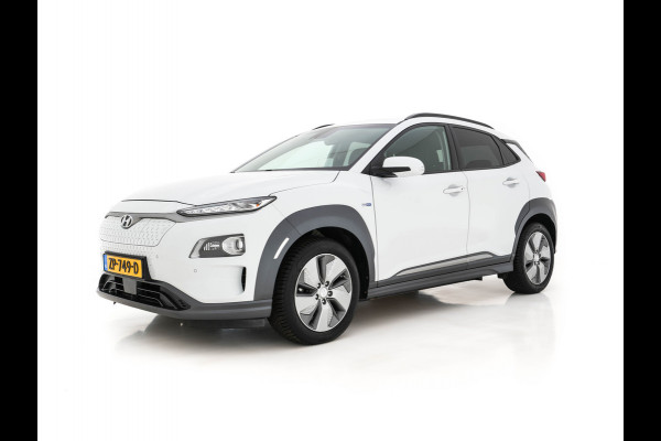 Hyundai Kona EV Premium 64 kWh (INCL-BTW) *FULL-LEATHER | HEAD-UP | FULL-LED | NAVI-FULLMAP | DAB | ADAPTIVE-CRUISE | KRELL-AUDIO | KEYLESS | CAMERA | BLIND-SPOT | LANE-ASSIST | DIGI-COCKPIT | COMFORT-SEATS | 17''ALU*