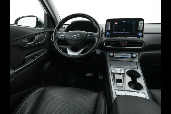 Hyundai Kona EV Premium 64 kWh (INCL-BTW) *FULL-LEATHER | HEAD-UP | FULL-LED | NAVI-FULLMAP | DAB | ADAPTIVE-CRUISE | KRELL-AUDIO | KEYLESS | CAMERA | BLIND-SPOT | LANE-ASSIST | DIGI-COCKPIT | COMFORT-SEATS | 17''ALU*