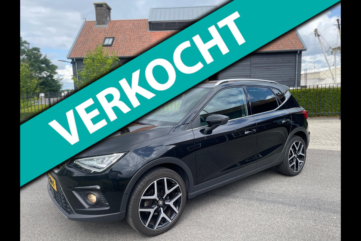 Seat Arona 1.0 TSI FR AUTOMAAT LED-XENON NAVI-VIRTUAL CAMERA PDC Seat Arona 1.0 TSI FR AUTOMAAT LED-XENON NAVI-VIRTUAL CAMERA PDC