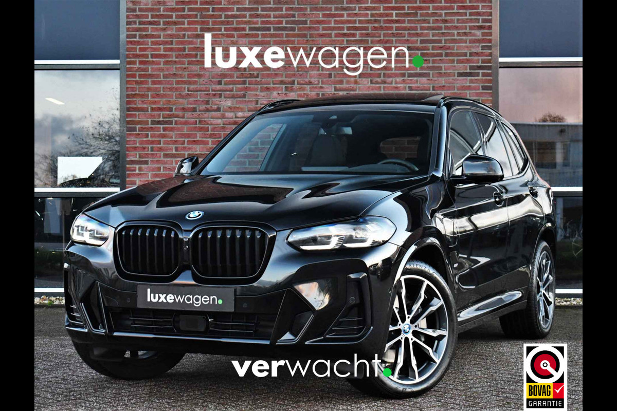 BMW X3 xDrive30e M-Sport Pano El-zetels Laser HUD 20inch Shadowline