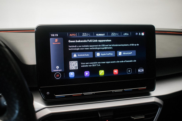 Seat Leon Sportstourer 1.0 eTSI FR Business Intense Automaat [ Full LED Virtual Trekhaak Carplay Sfeerverlichting Camera ]