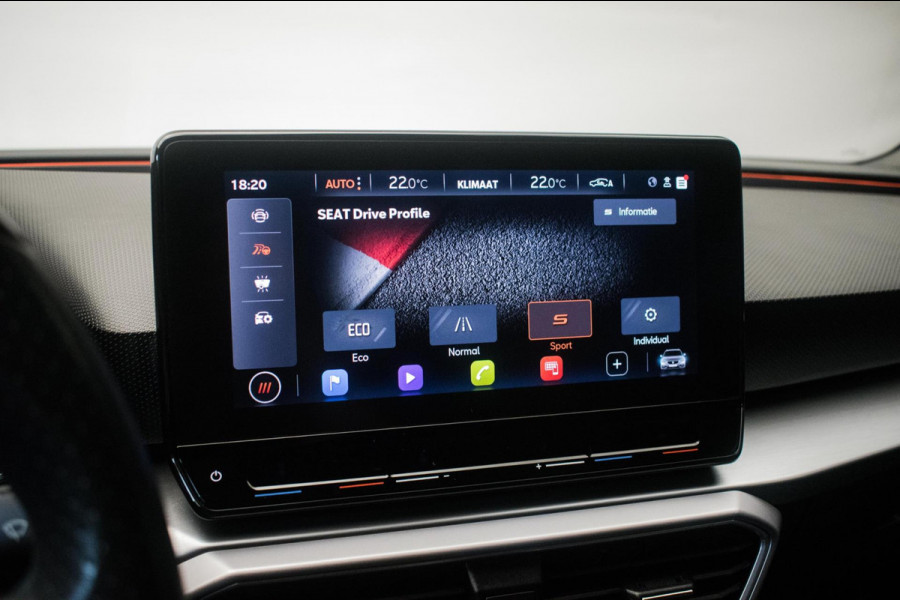 Seat Leon Sportstourer 1.0 eTSI FR Business Intense Automaat [ Full LED Virtual Trekhaak Carplay Sfeerverlichting Camera ]