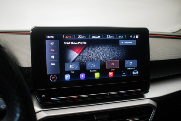 Seat Leon Sportstourer 1.0 eTSI FR Business Intense Automaat [ Full LED Virtual Trekhaak Carplay Sfeerverlichting Camera ]