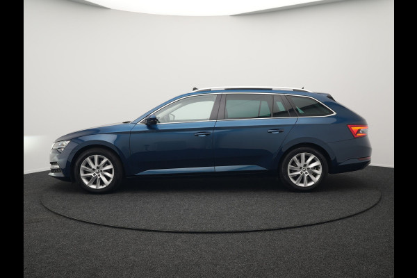 Škoda Superb Combi TSI iV Business Edition Plus Plug In Hybrid 218pk Dealer O.H. PHEV | Panodak | Cruise Control | Sportstoelen Memory & Verwarmd | Crystal LED | Apple Carplay | Virtual | DAB