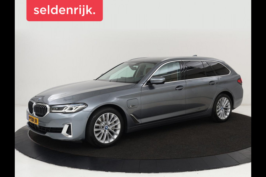 BMW 5 Serie 520e Business Edition Plus | Adaptive cruise | 360 Camera | Luxury Line | Trekhaak | Laserlight | Leder | Stoelverwarming | Live Cockpit | Navigatie | Keyless