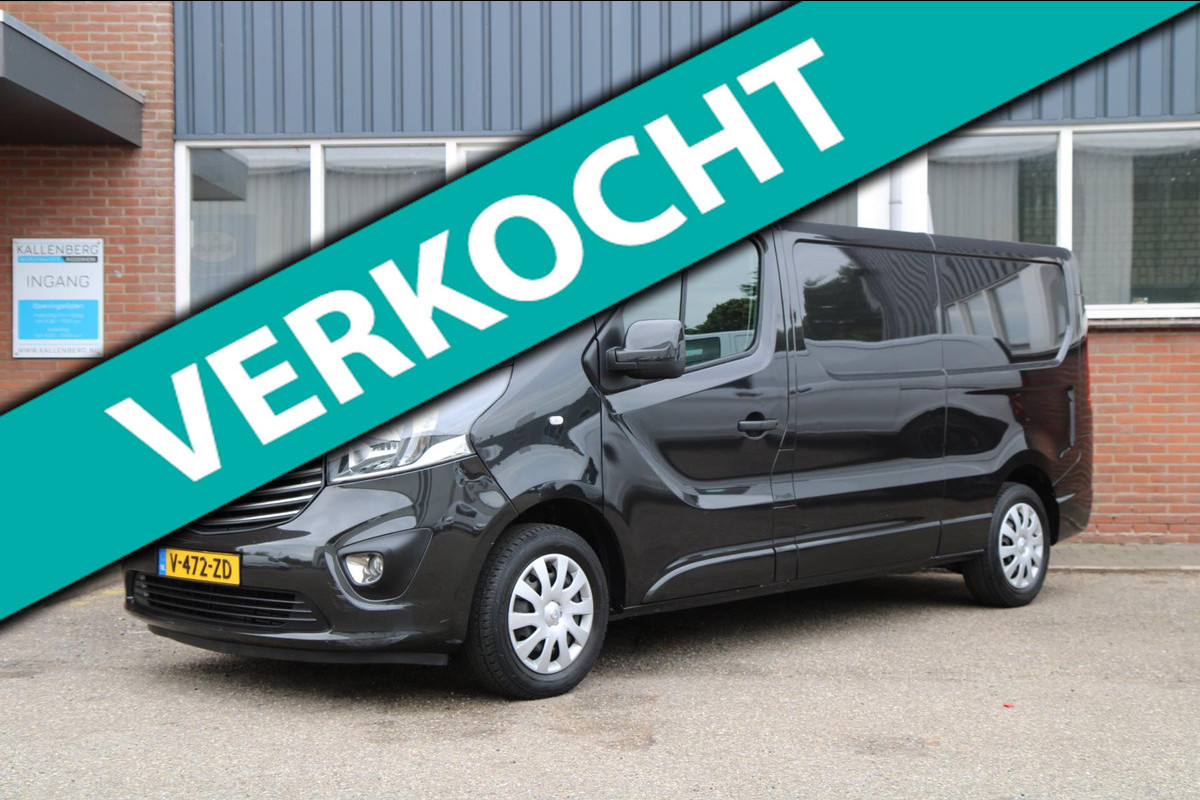 Opel Vivaro 1.6 CDTI L2H1 Sport EcoFlex 125PK / Camera / Alarm / 3 zits / Navi Opel Vivaro 1.6 CDTI L2H1 Sport EcoFlex 125PK / Camera / Alarm / 3 zits / Navi