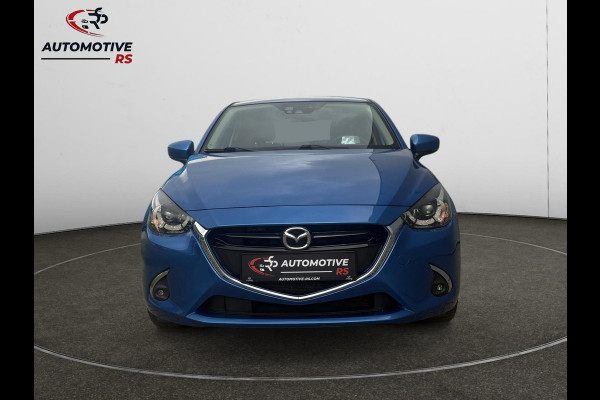Mazda 2 1.5 Skyactiv-G GT-M |Navi|LED|CarPlay/android auto|Dodehoek|Keyless|PDC+Cam|Stoelverwarming|HUD|Parkeerhulp|Clima|
