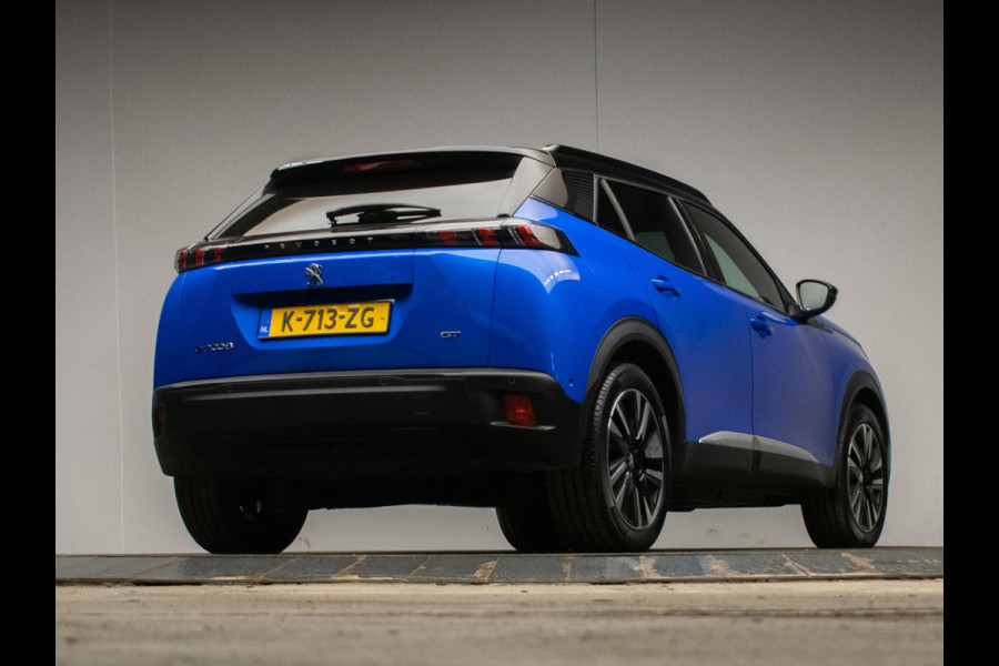 Peugeot e-2008 EV GT Pack 50 kWh Sport 3 FASE (PANORAMADAK,APPLE CARPLAY,LED,NAVI,3D CAMERA,ALCANTARA,DODE HOEK,NETTESTAAT)