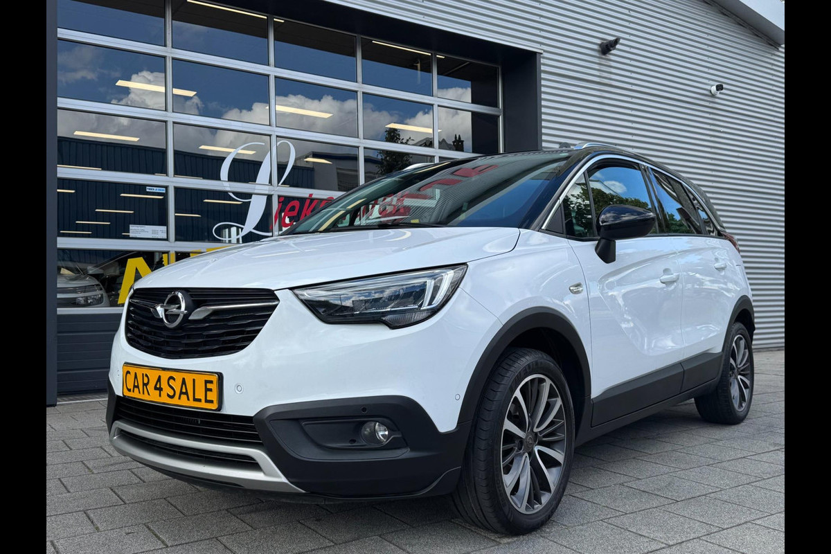 Opel Crossland X 1.2 Turbo - Automaat I Panorama dak I 1/2 Leer I Navigatie I Airco I PDC/Camera I Sport velgen I Dealer onderh.