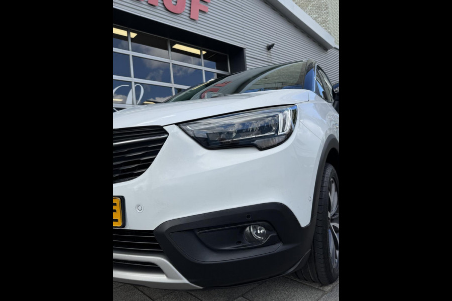 Opel Crossland X 1.2 Turbo - Automaat I Panorama dak I 1/2 Leer I Navigatie I Airco I PDC/Camera I Sport velgen I Dealer onderh.