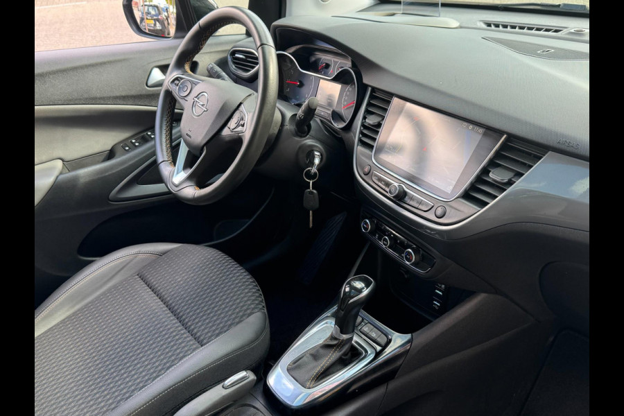 Opel Crossland X 1.2 Turbo - Automaat I Panorama dak I 1/2 Leer I Navigatie I Airco I PDC/Camera I Sport velgen I Dealer onderh.